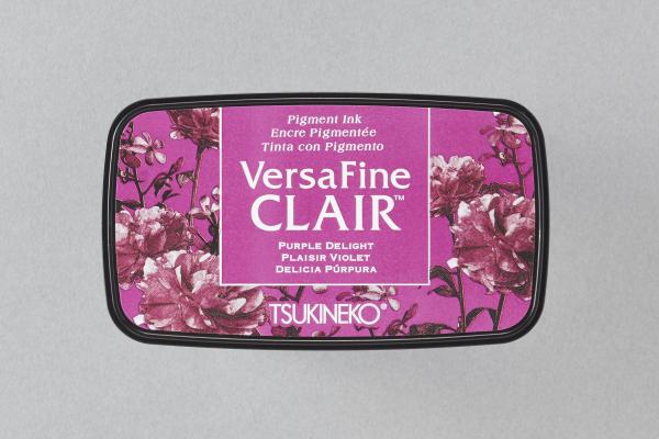 Versafine Clair oil based pigment ink - Vivid "Purple delight"
